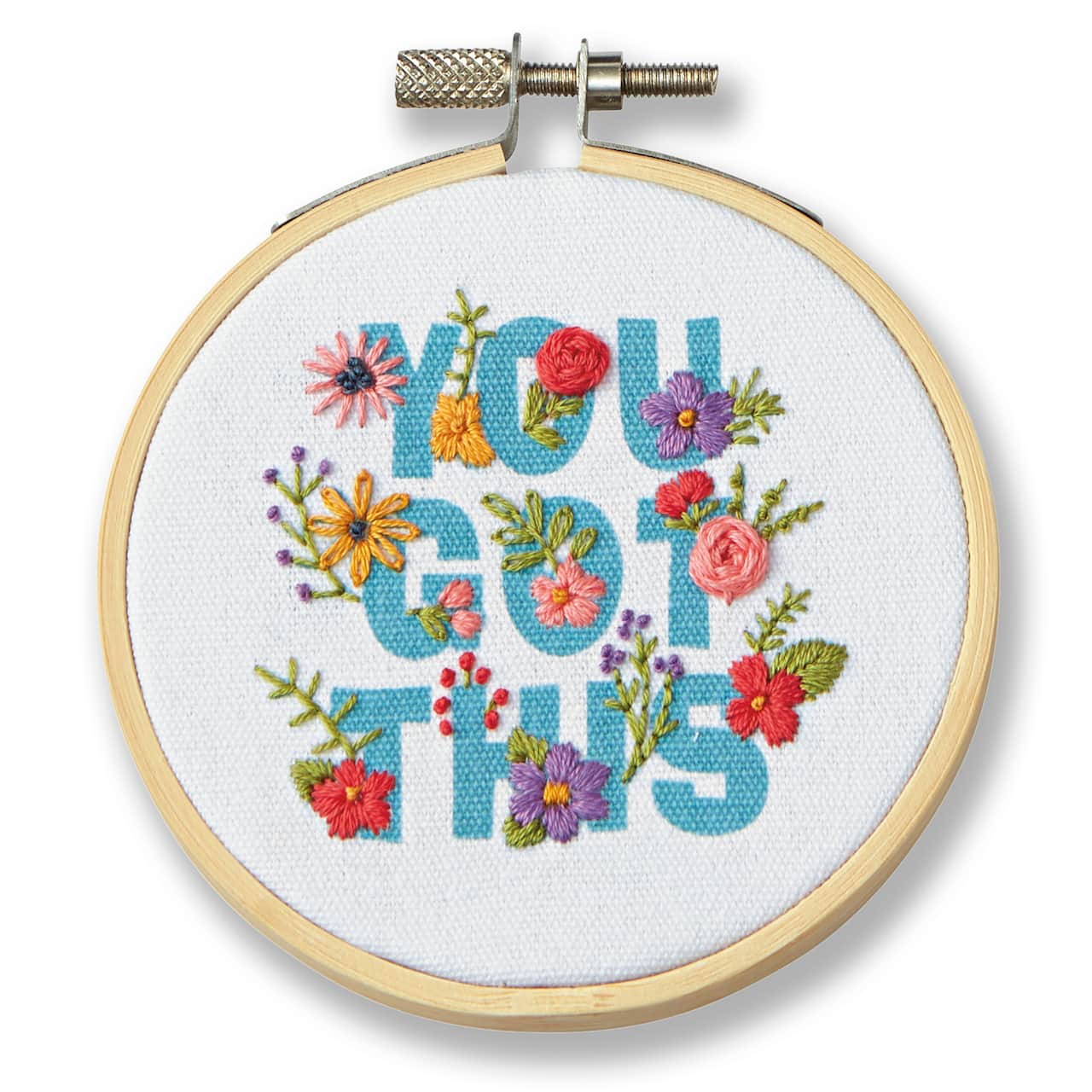 Trousse de broderie, « You Got This » de Loops & Threads